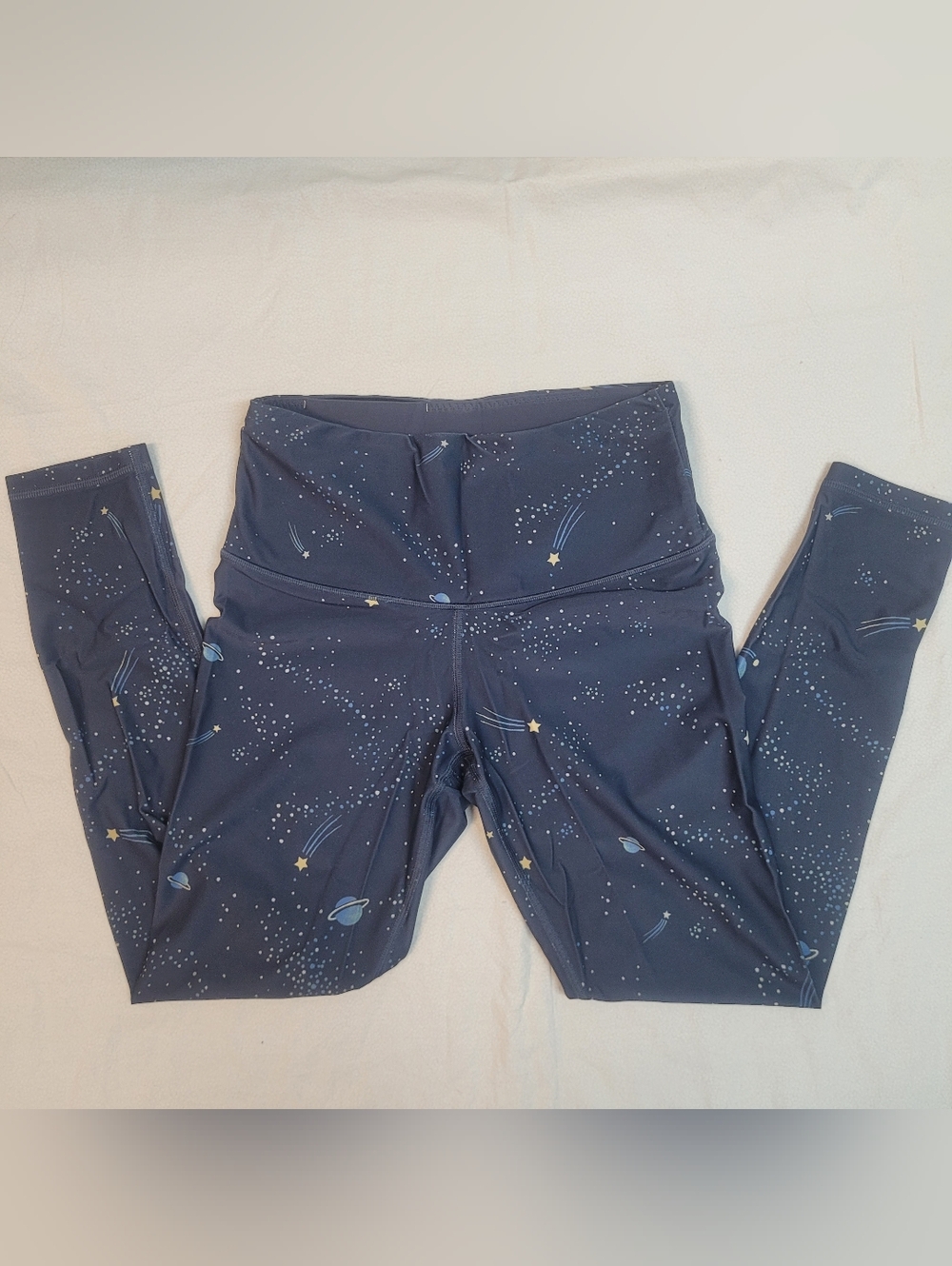 Victoria Sport,Starry Night Cropped Leggings Athleticwear Lounge Everyday, Sz Sm